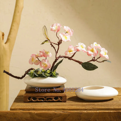 Chinese Style Ceramics Vase Flower Pot