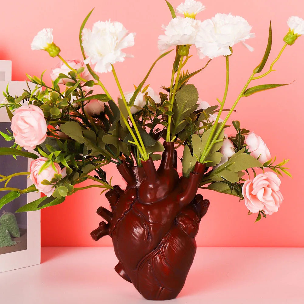 Creative Heart-Shaped Heart Vase